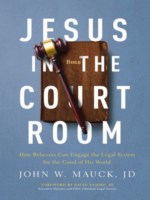 cover image of Jesus in the Courtroom
